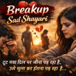 Breakup Sad Shayari