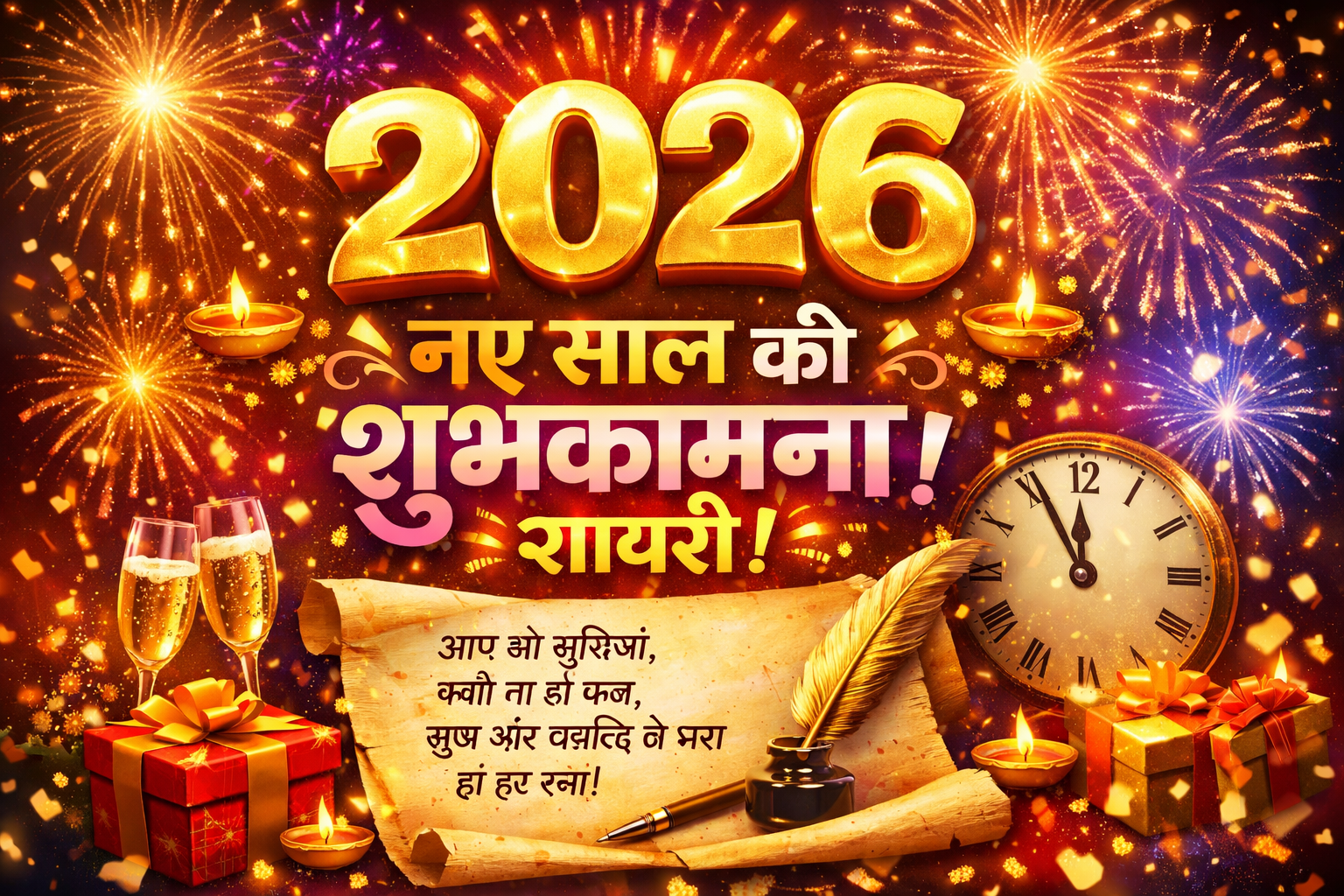 New Year 2026 Shayari